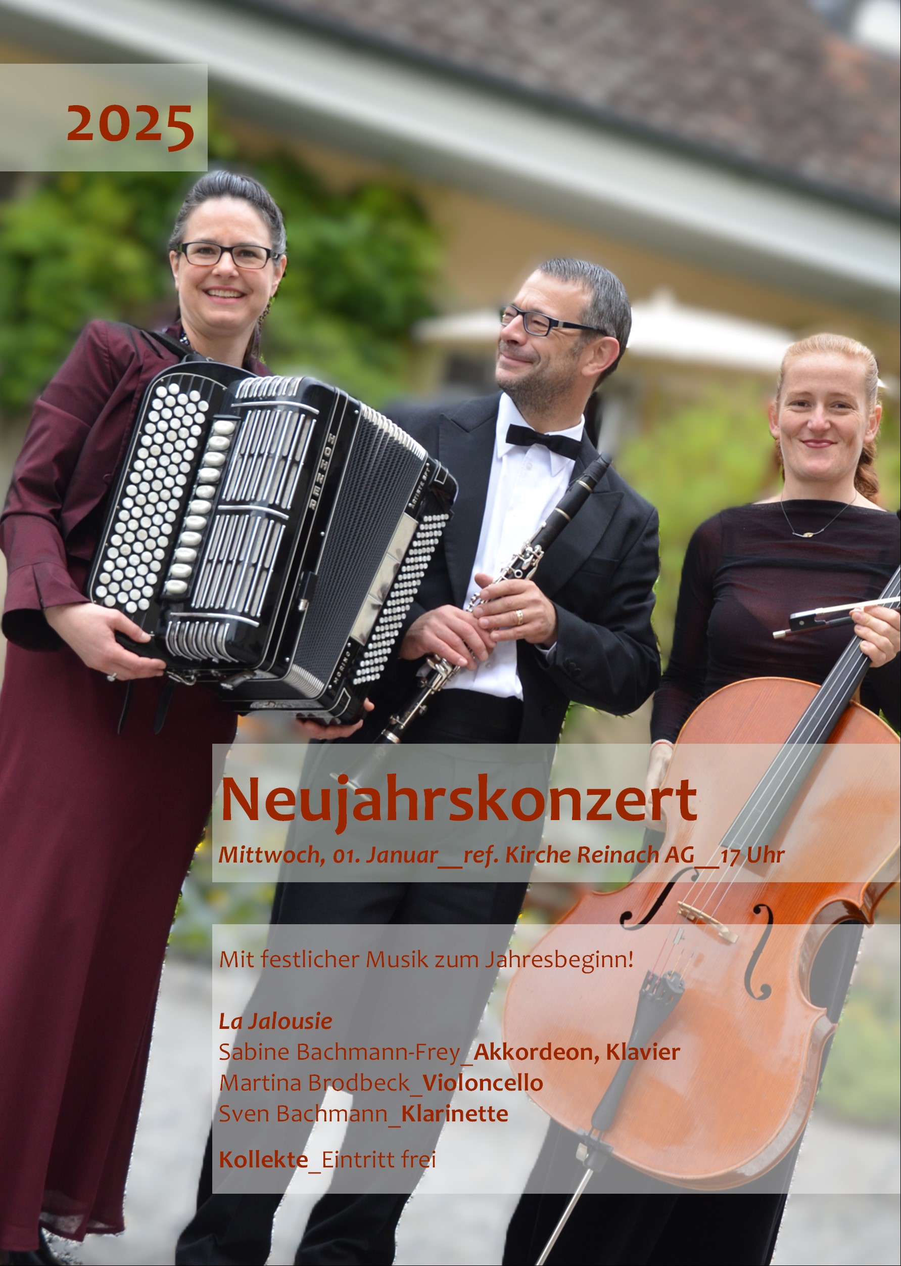 Neujahrskonzert 2025 vorne