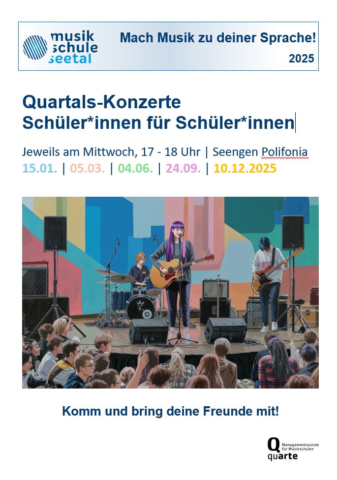 Quartalskonzerte